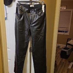 Abercrombie & Fitch Ultra High Rise Black Relaxed